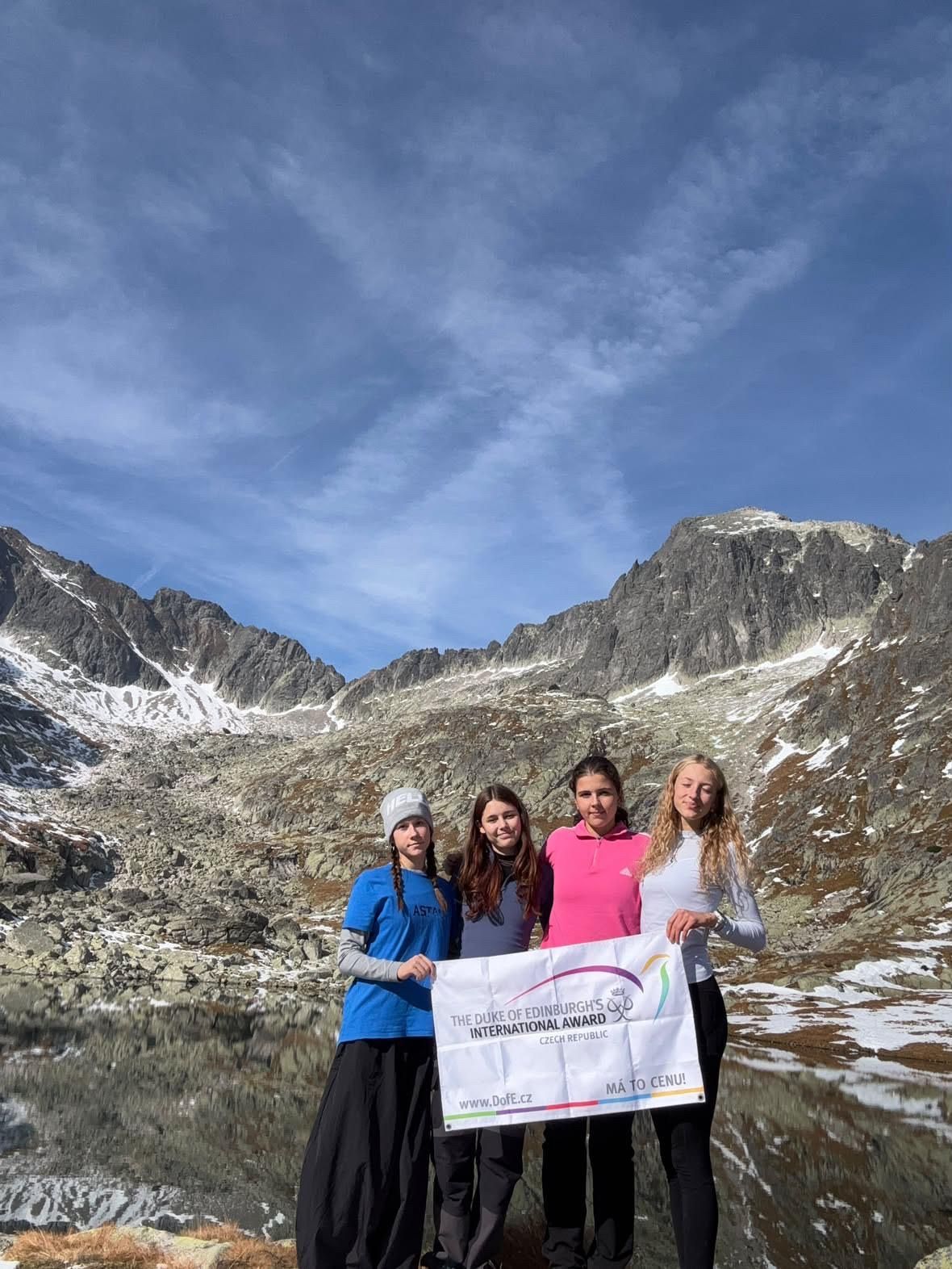 Bronzová a stříbrná expedice DofE.